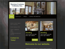 Tablet Screenshot of berriencustomcabinet.com